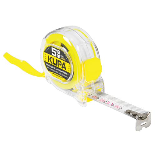KUPA ŞERİT METRE ŞEFFAF 5*25